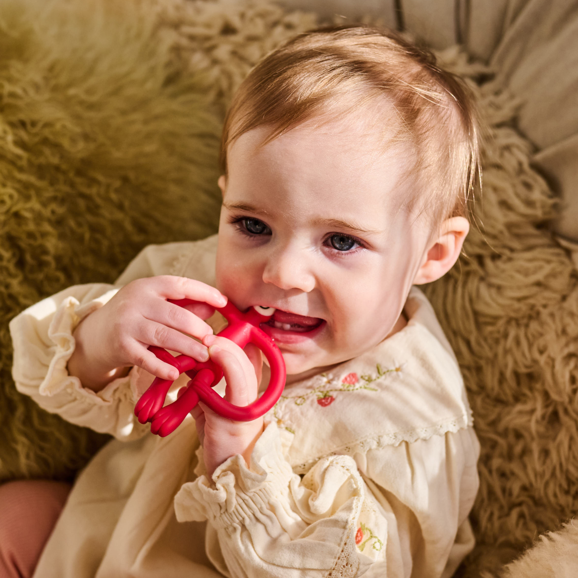 Red Monkey Teether