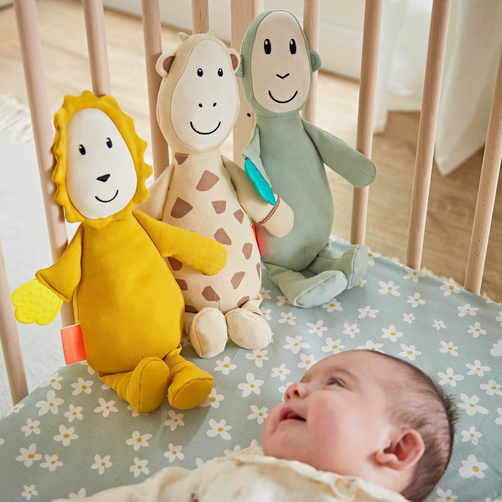 Sensory Teething Teddy Set - Giraffe