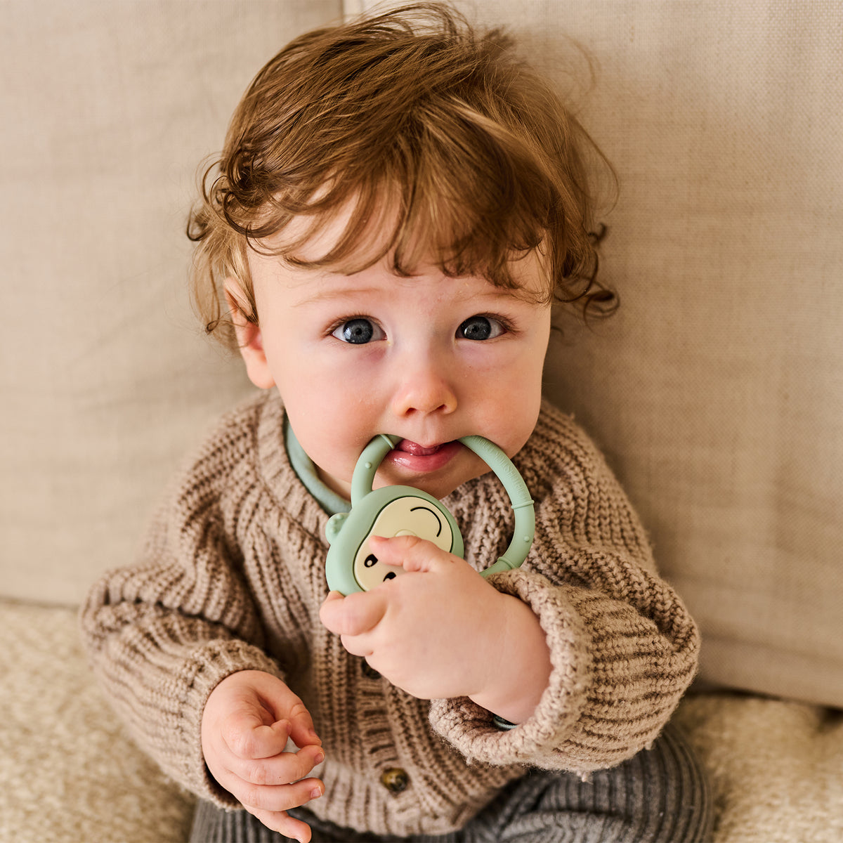 Mint Green Vibrating Teether