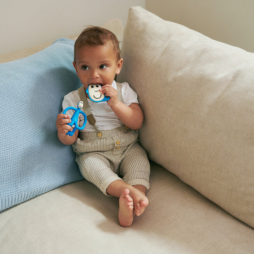 Blue Teething Starter Set