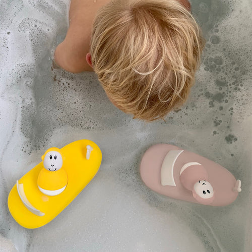 Yellow Bathtime Boat Set