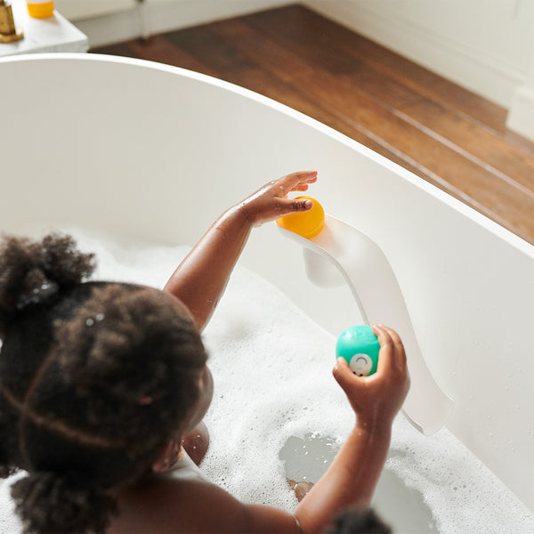 White Bathtime Slide Set