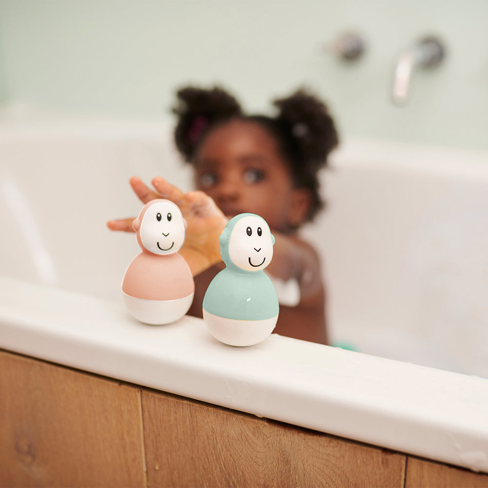 Mint Green & Dusty Pink Bathtime Wobblers