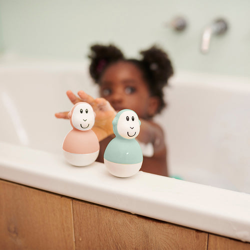 Mint Green & Dusty Pink Bathtime Wobblers