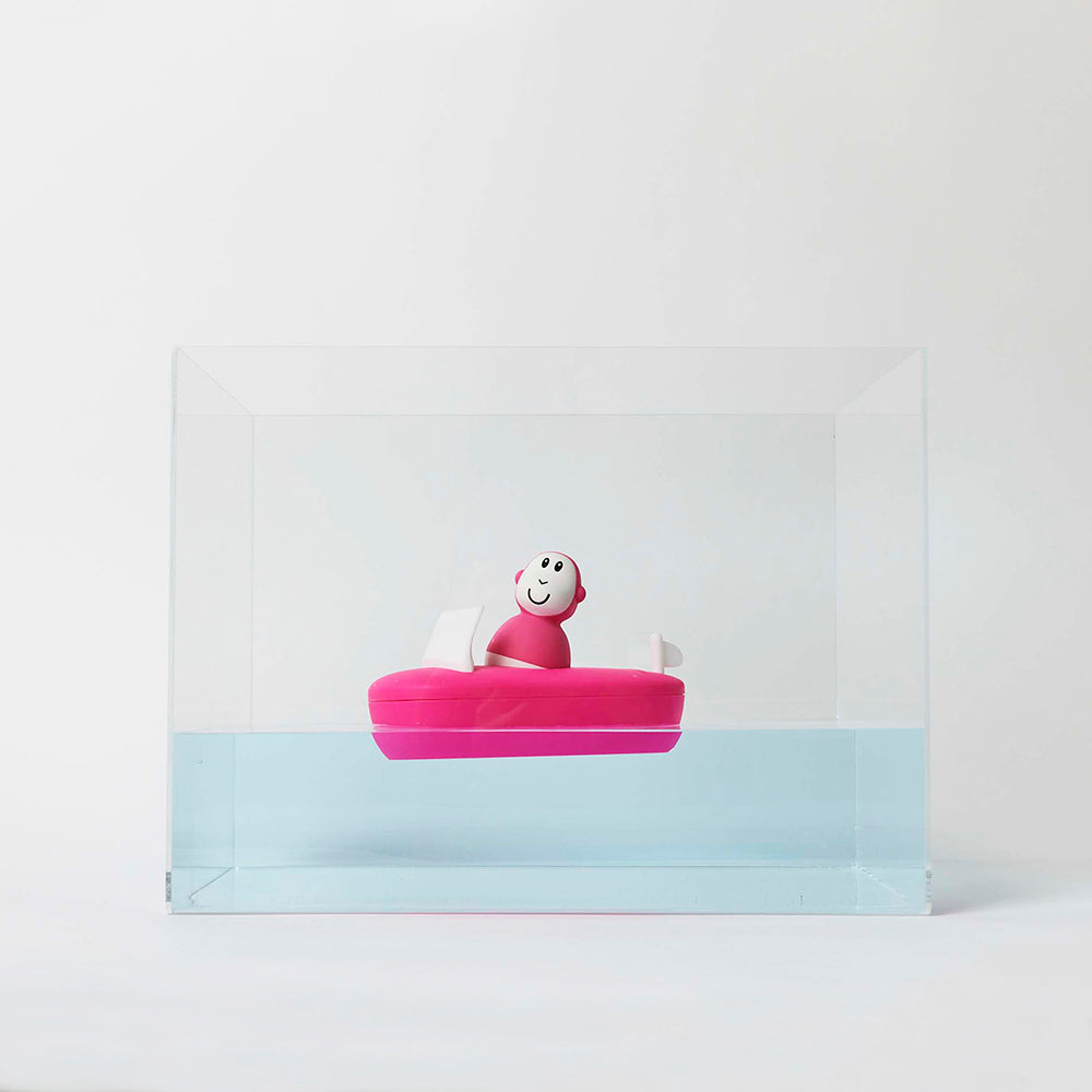 Bathtime Boat Set Pink