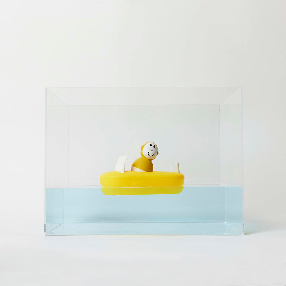 Yellow Bathtime Boat Set