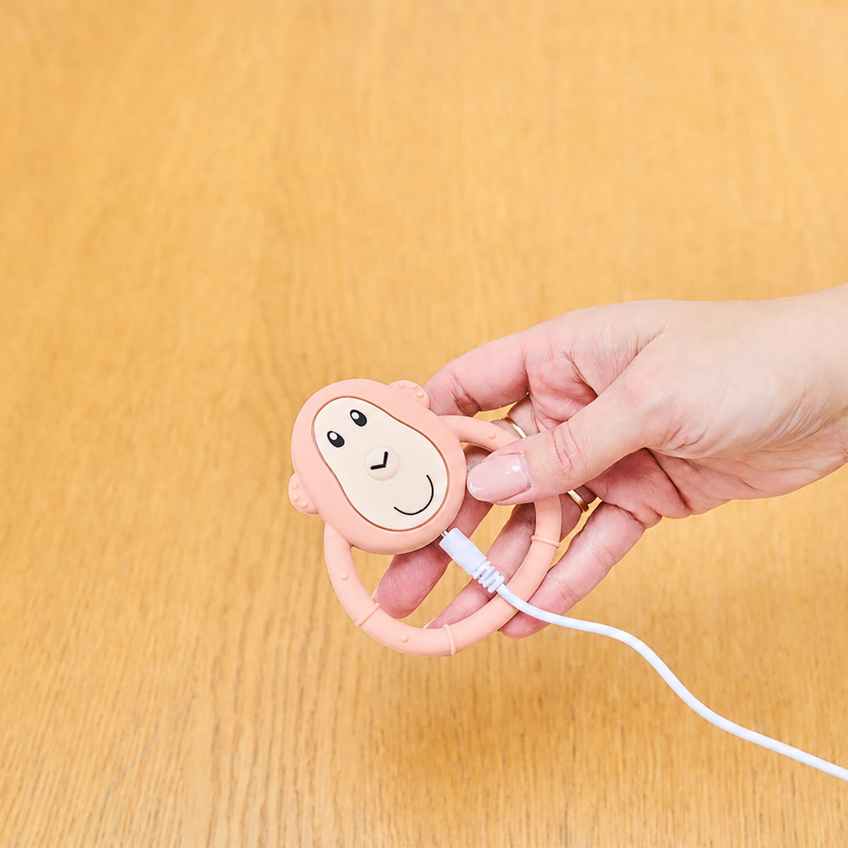 Dusty Pink Vibrating Teether