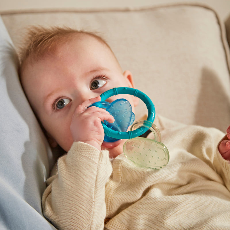 Blue & Mint Green Cooling Teether