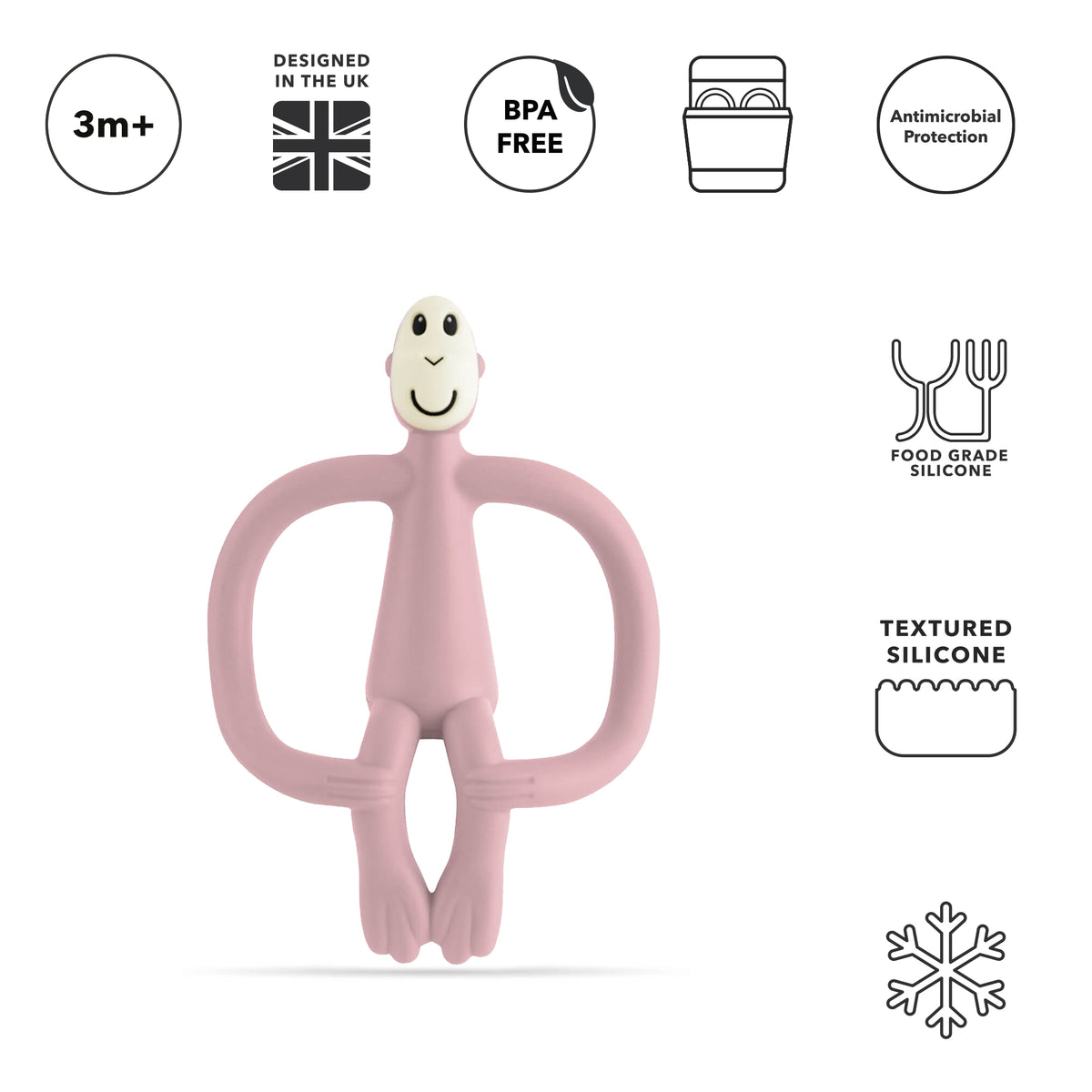 Dusty Pink Original Teether