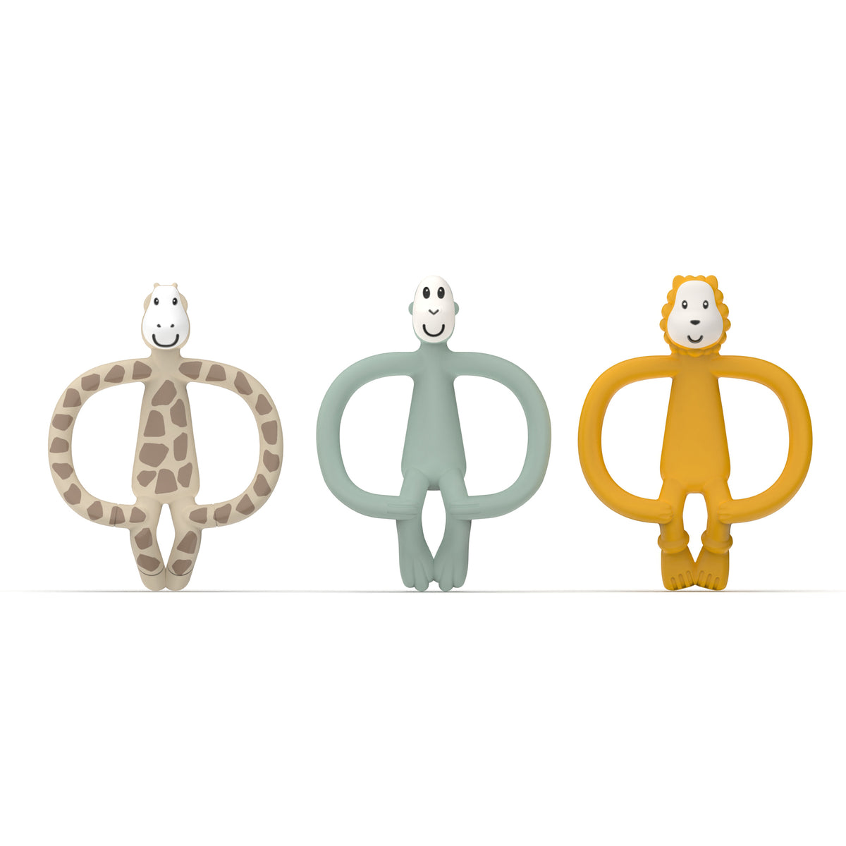 Animal Teether Gift Set (Pack of 3)