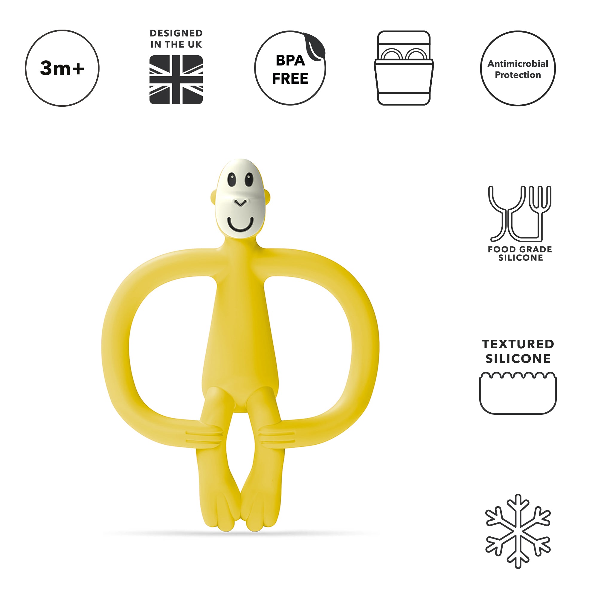 Yellow Monkey Teether