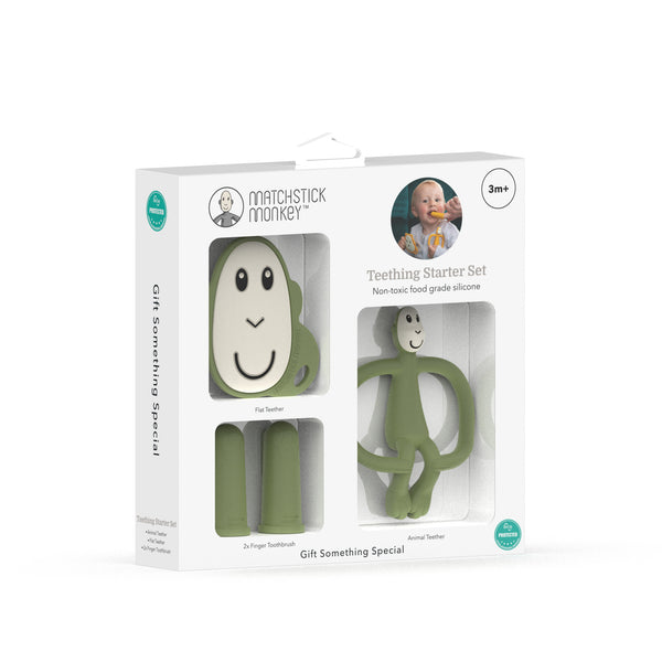 Olive Teething Starter Set