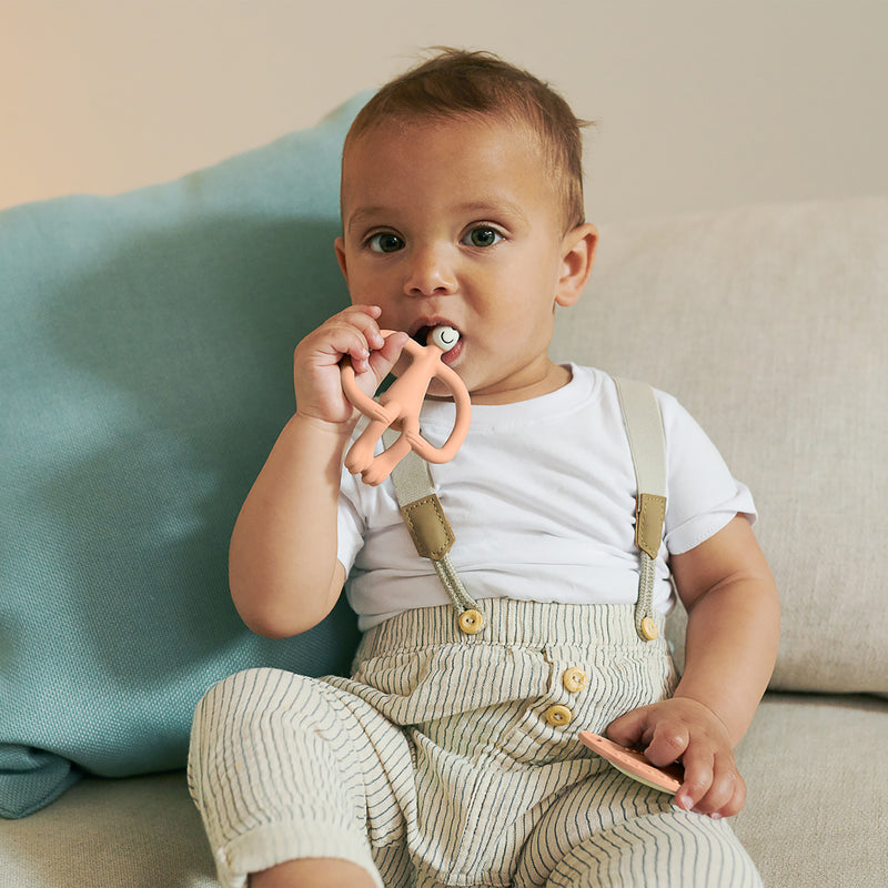 Peach Teething Starter Set