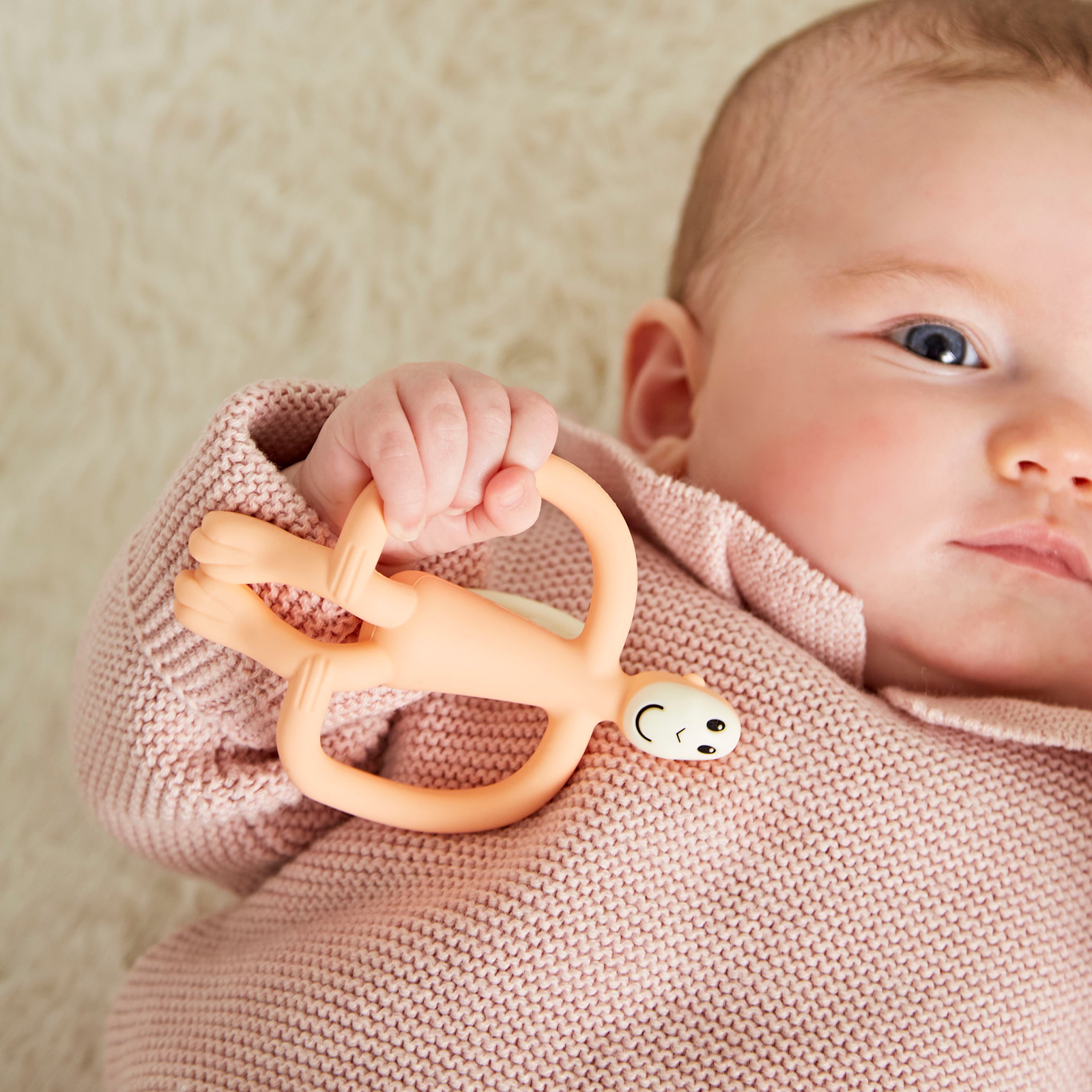 Peach Original Teether
