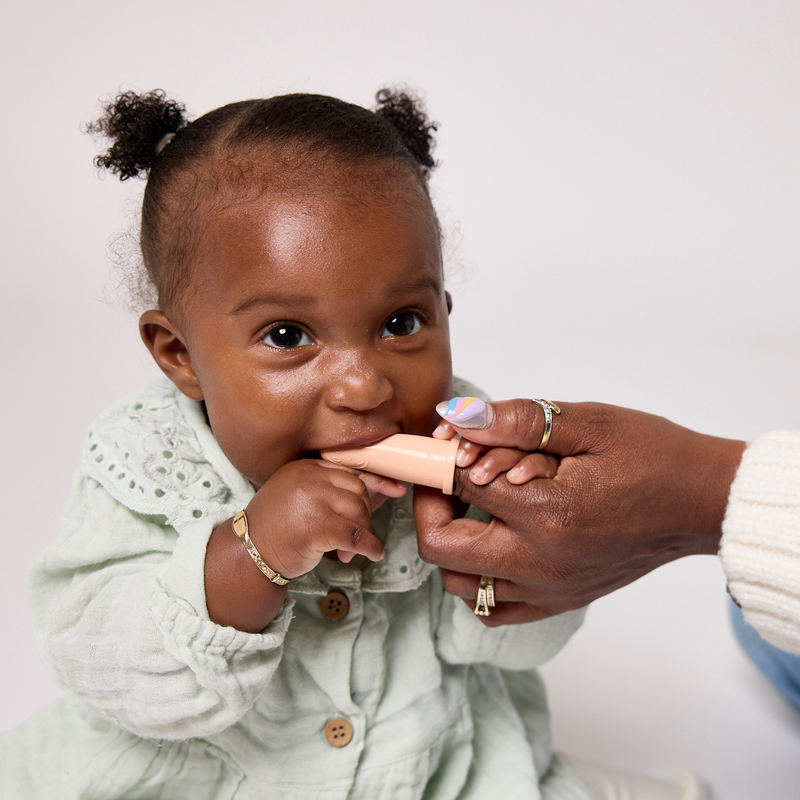 Peach Teething Starter Set