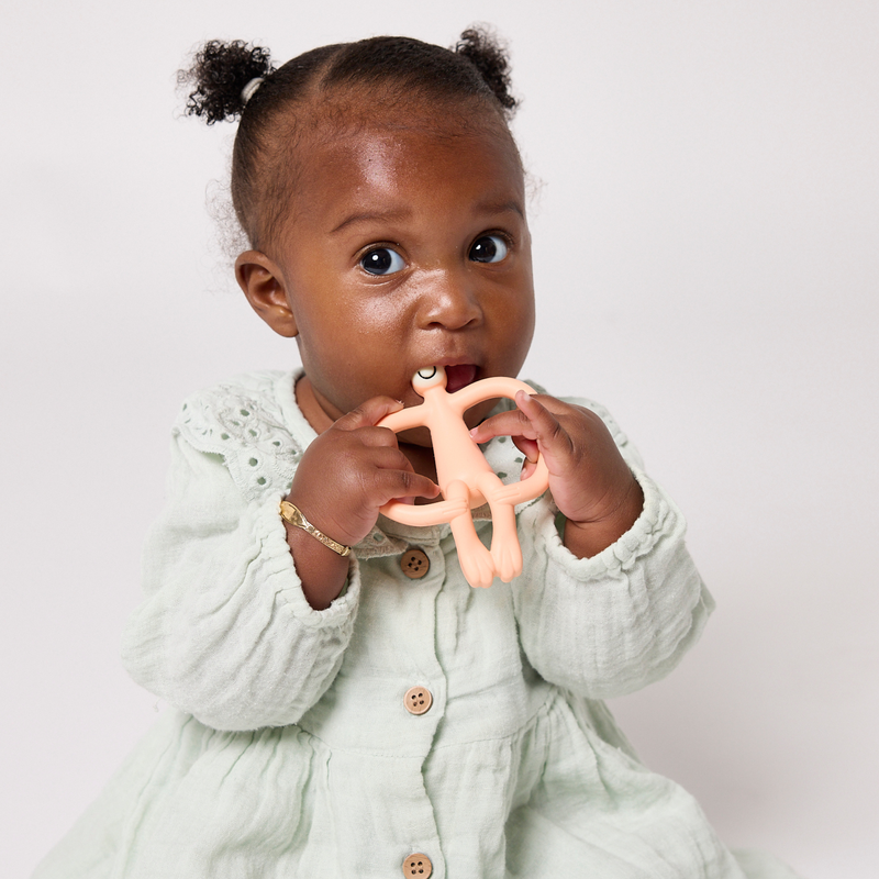 Peach Teething Starter Set