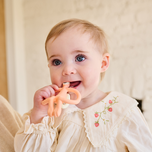 Peach Original Teether